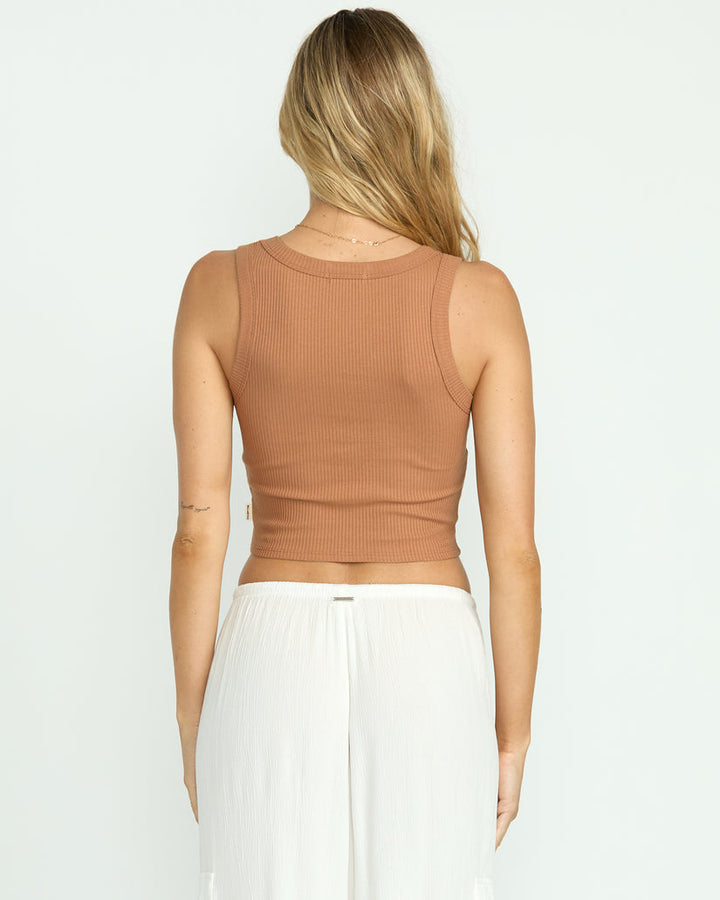 Billabong Rerun Tank - Rose Brown - Sun Diego Boardshop
