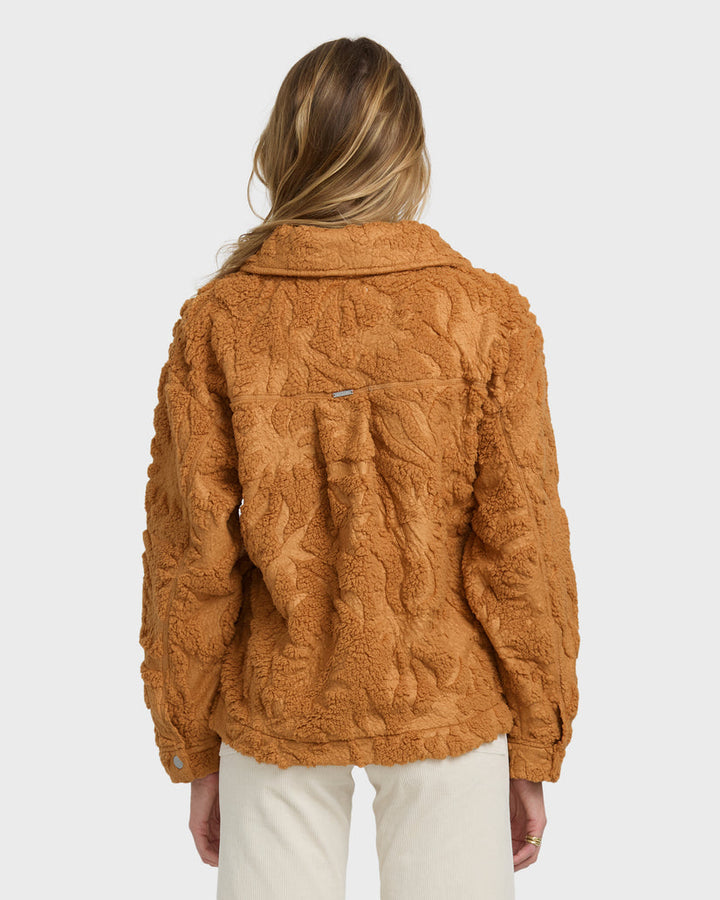 Billabong Sundown Sherpa Shacket - Camel - Sun Diego Boardshop