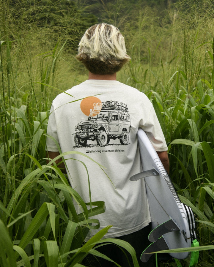 Billabong Making Tracks A/Div Tee - Off White - Sun Diego Boardshop