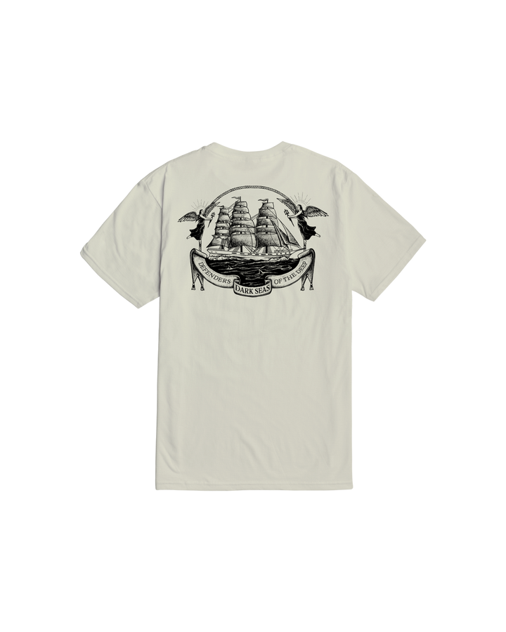 Dark Seas Divine Premium T-Shirt - Cream - Sun Diego Boardshop