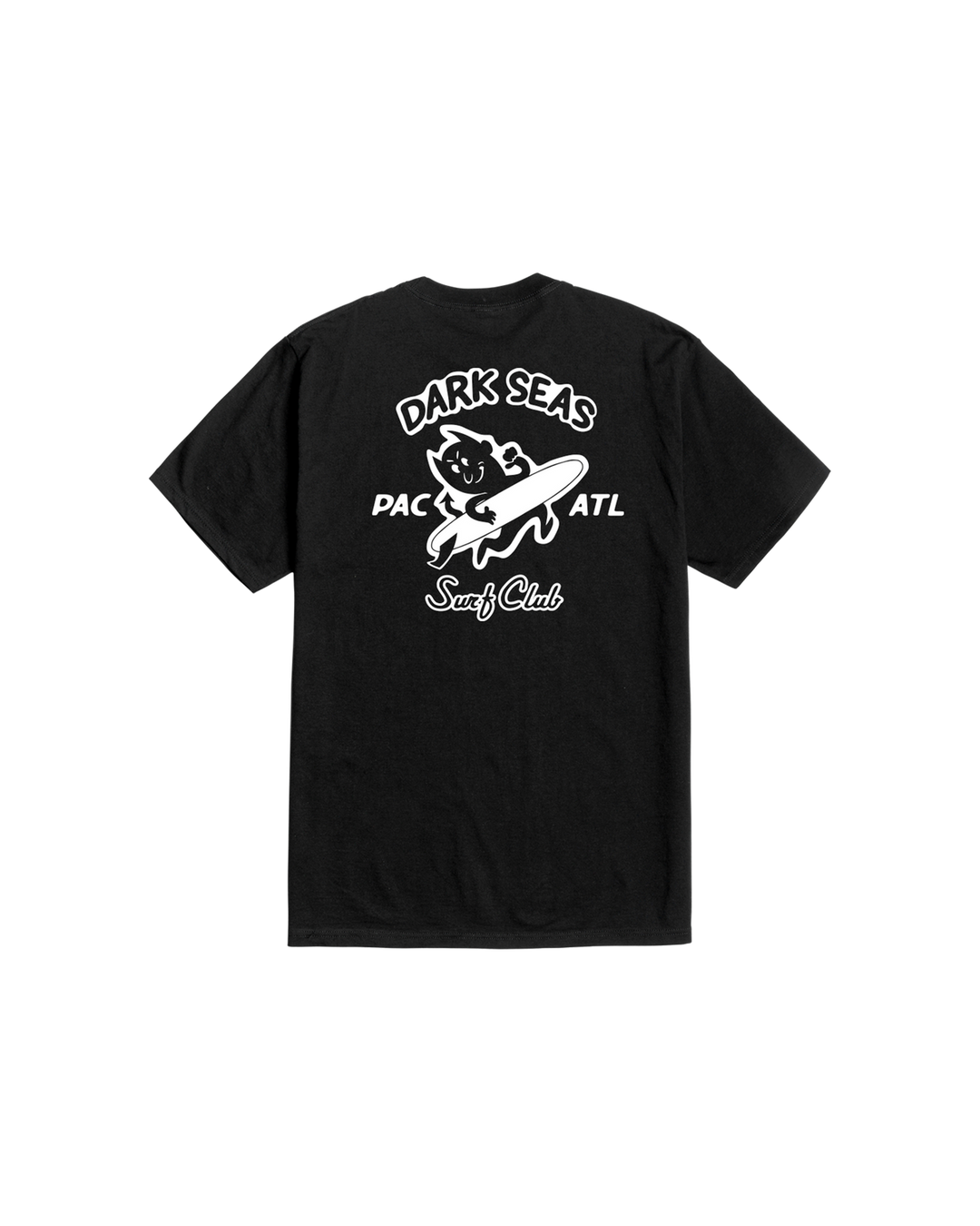 Dark Seas Surfin' Devils Pocket T-Shirt - Black - Sun Diego Boardshop