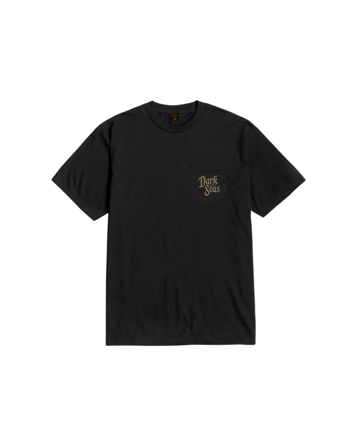 Dark Seas Round Up Pocket T-Shirt - Black - Sun Diego Boardshop