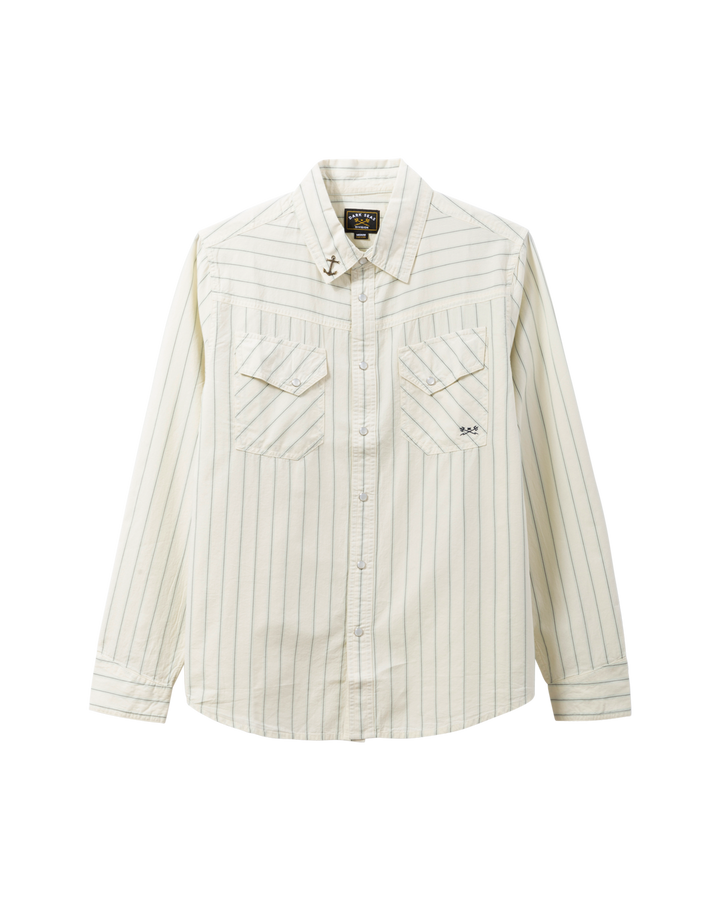 Dark Seas Kimbro Shirt - Light Grey - Sun Diego Boardshop