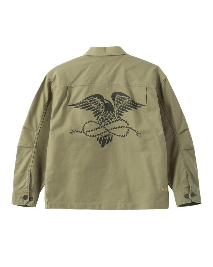 Dark Seas Corporal Shirt - Olive - Sun Diego Boardshop