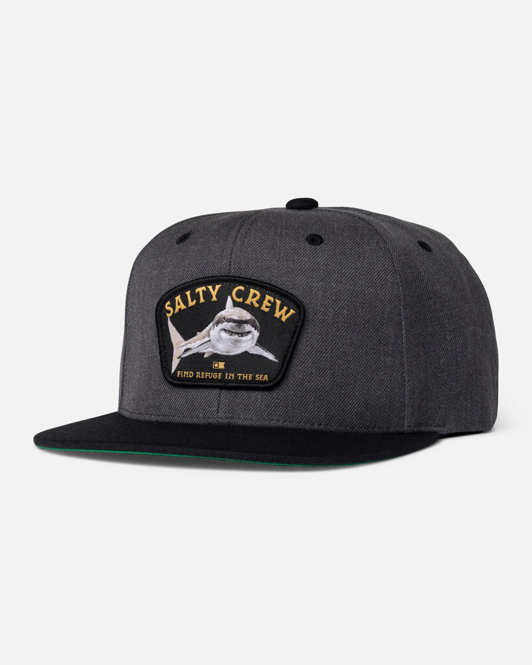 Salty Crew Lurking Snapback - Dark Heather - Sun Diego Boardshop