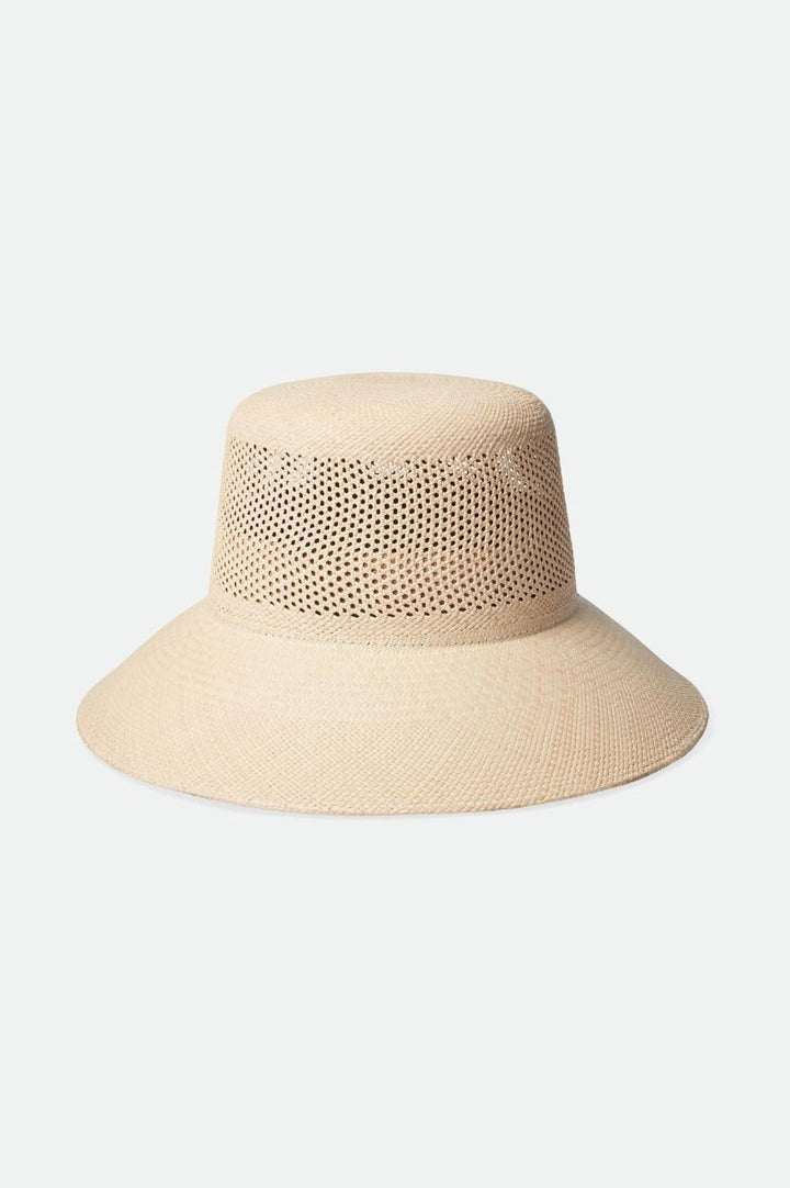 Lopez Panama Straw Bucket Hat - Catalina Sand - Sun Diego Boardshop