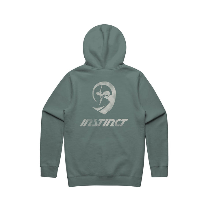 Instinct Overspray Tube Rider Hoodie - Alpine Green - Sun Diego Boardshop