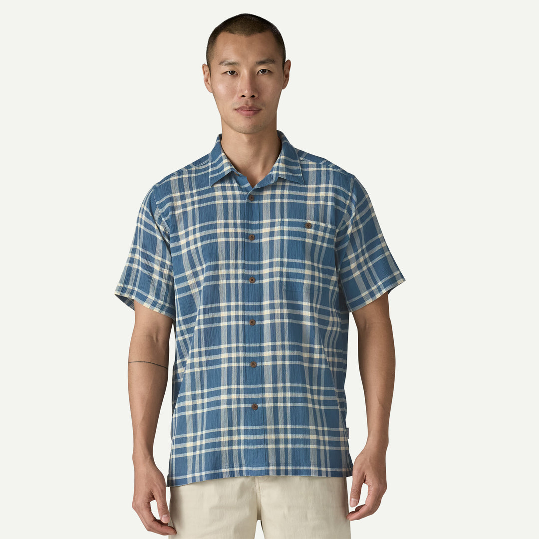 Patagonia Men's A/C Shirt - STILL BLUE - Sun Diego Boardshop