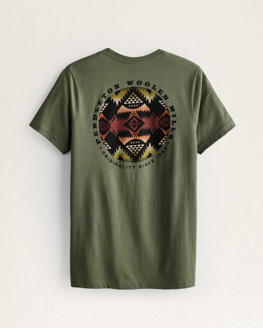 Pendleton MEN'S NEHALEM CIRCLE GRAPHIC TEE - MILITARY GREEN/MULTI - Sun Diego Boardshop