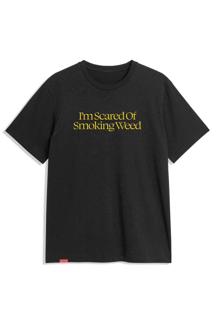 Jacuzzi Scared Weed T-Shirt - BLACK - Sun Diego Boardshop
