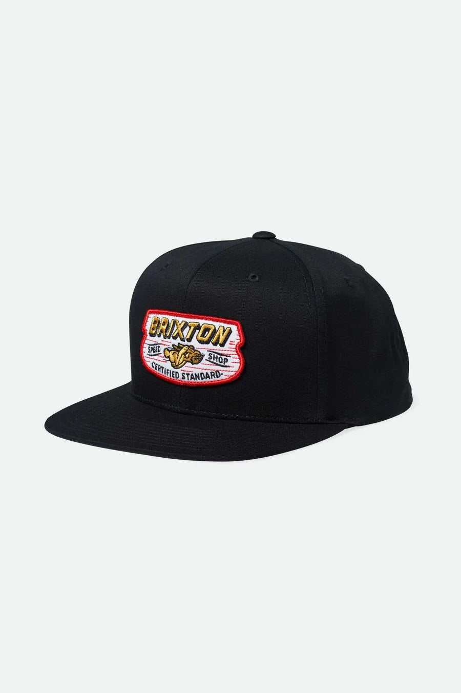 Brixton Clayburn Snapback Hat - BLACK - Sun Diego Boardshop