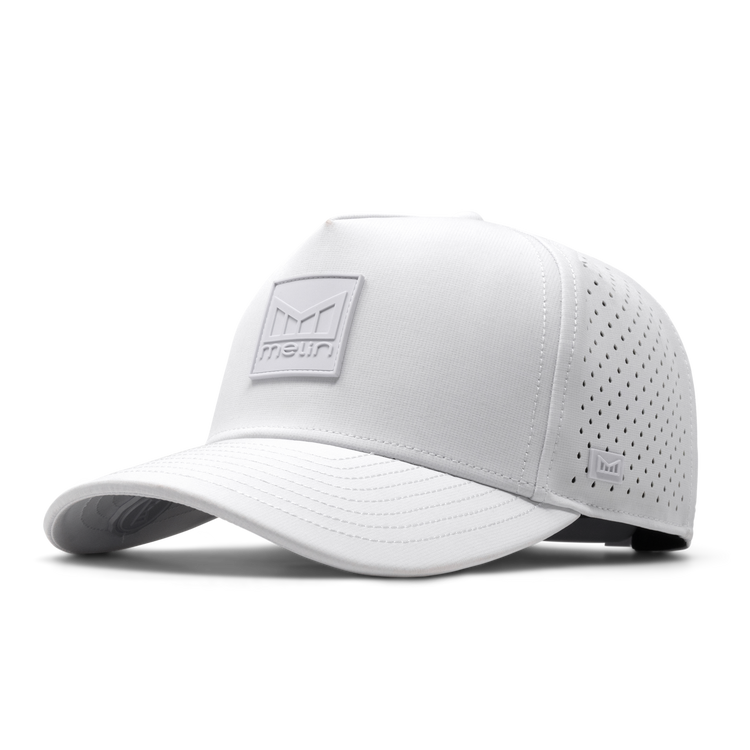 【Melin】★キャップ★ Odyssey Stacked Hydro Melin Odyssey Stacked Hydro - WHITE/WHITE – Sun Diego Boardshop