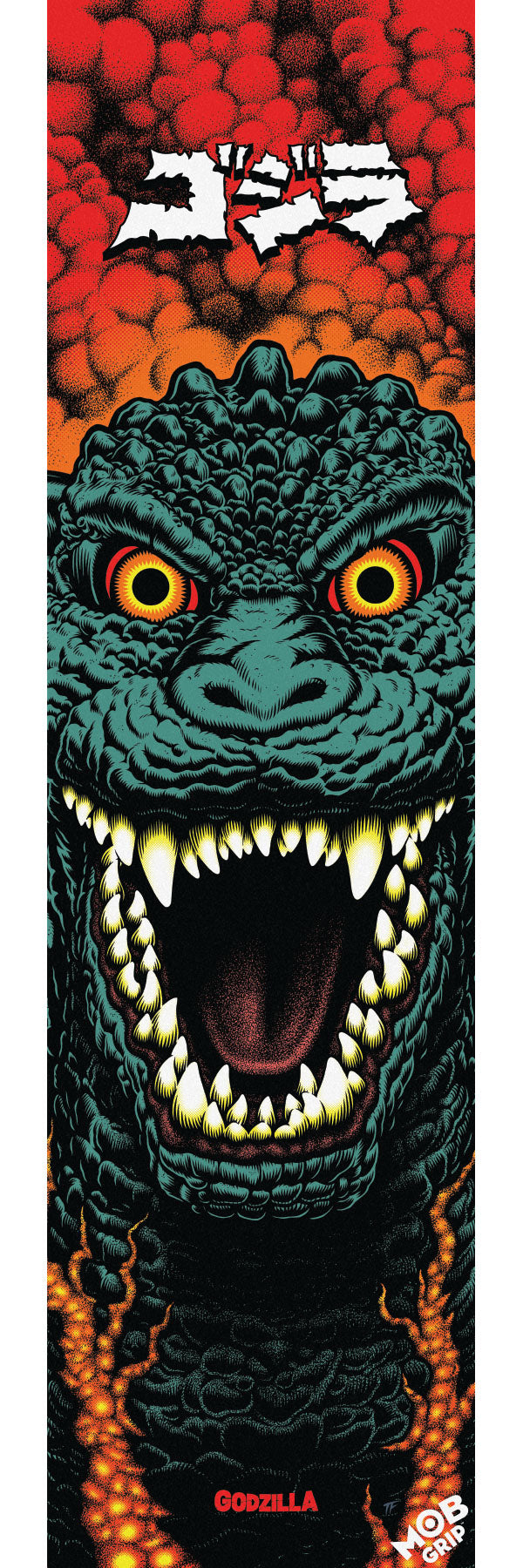 Mob Skateboards 9in Godzilla Destroyer Mob Skateboard Griptape - ASSORTED - Sun Diego Boardshop