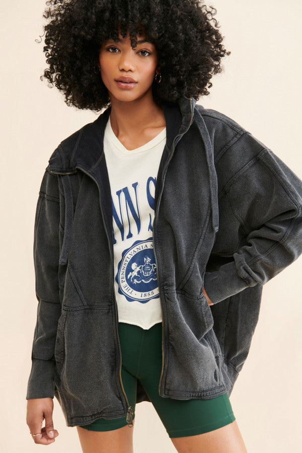 Free people oversized hoodie deals