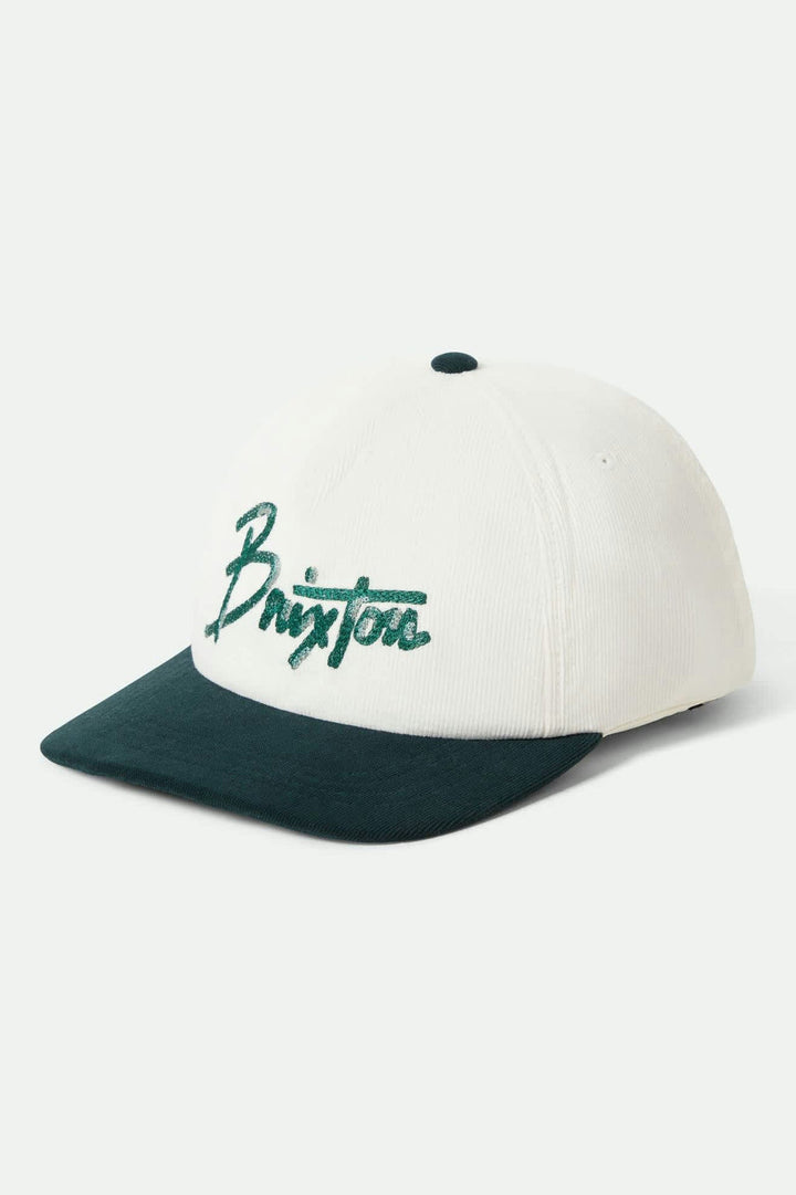 Brixton Brixton Corduroy Snapback - Night Sage/Whitecap - Sun Diego Boardshop