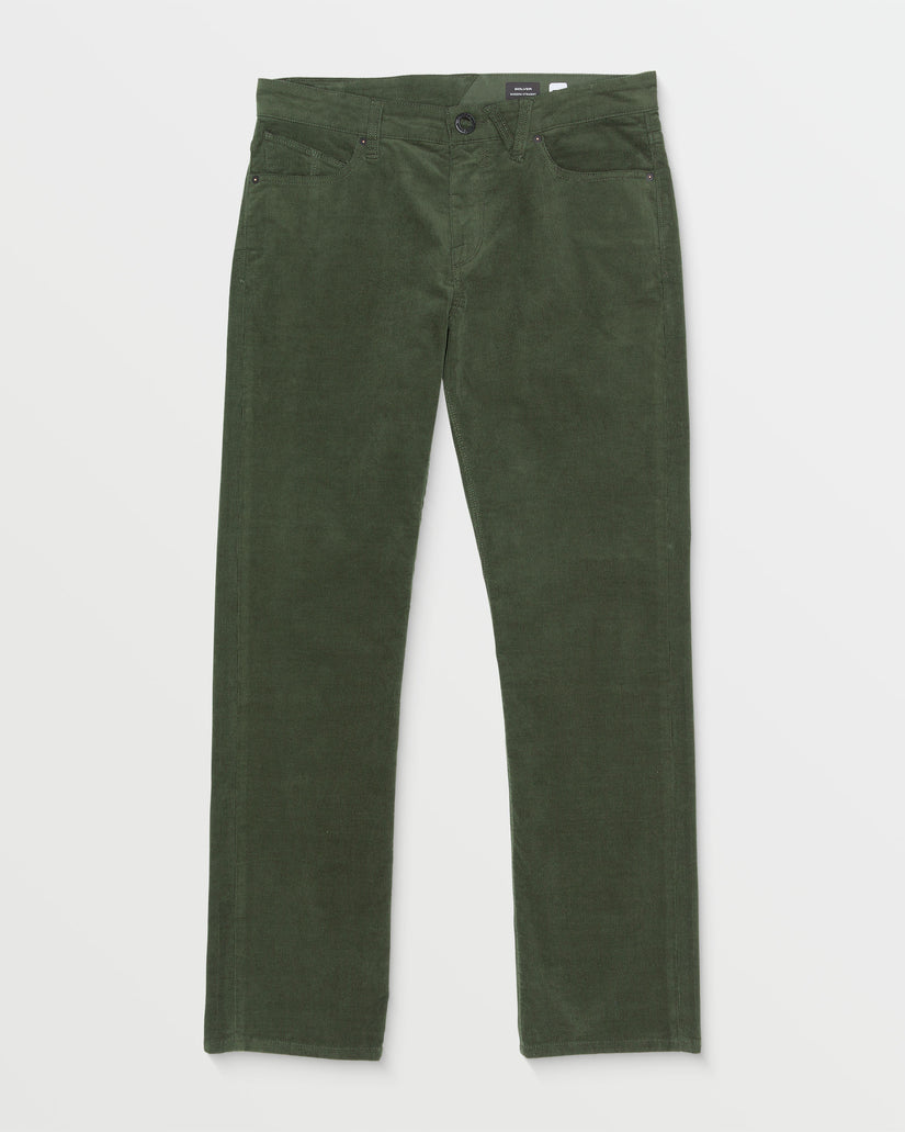 Volcom Solver Pocket Corduroy Pants SQUADRON GREEN – Sun Diego - Main Image