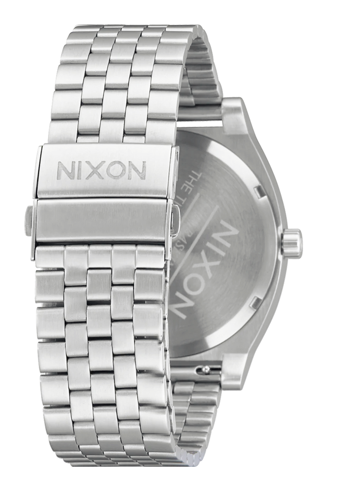 Nixon Time Teller Solar - SILVER/SALMON - Sun Diego Boardshop