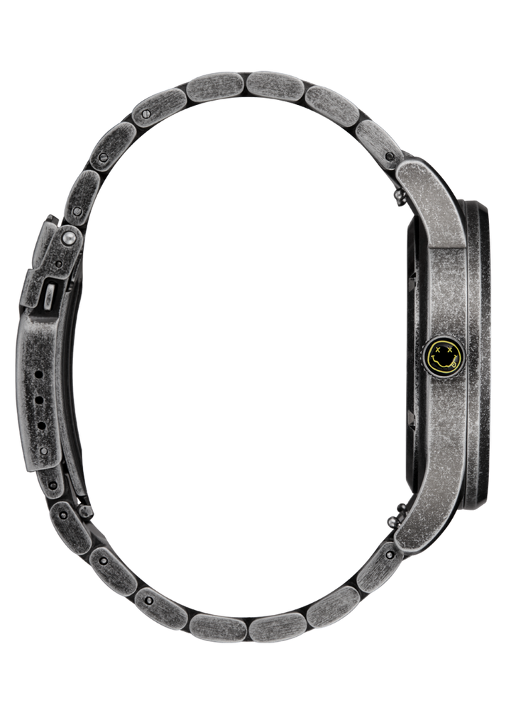 Nixon Nirvana Sentry Wobble - Yellow Nirvana Smiley - Sun Diego Boardshop