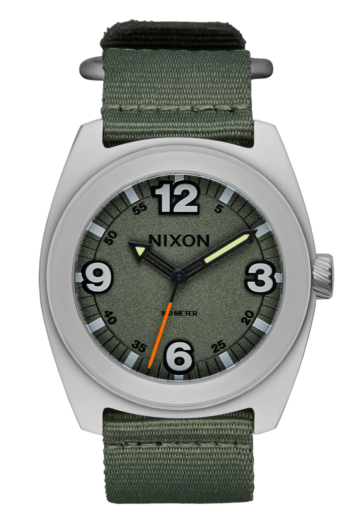 Nixon Clutch 42 - SILVER/THYME – Sun Diego Boardshop