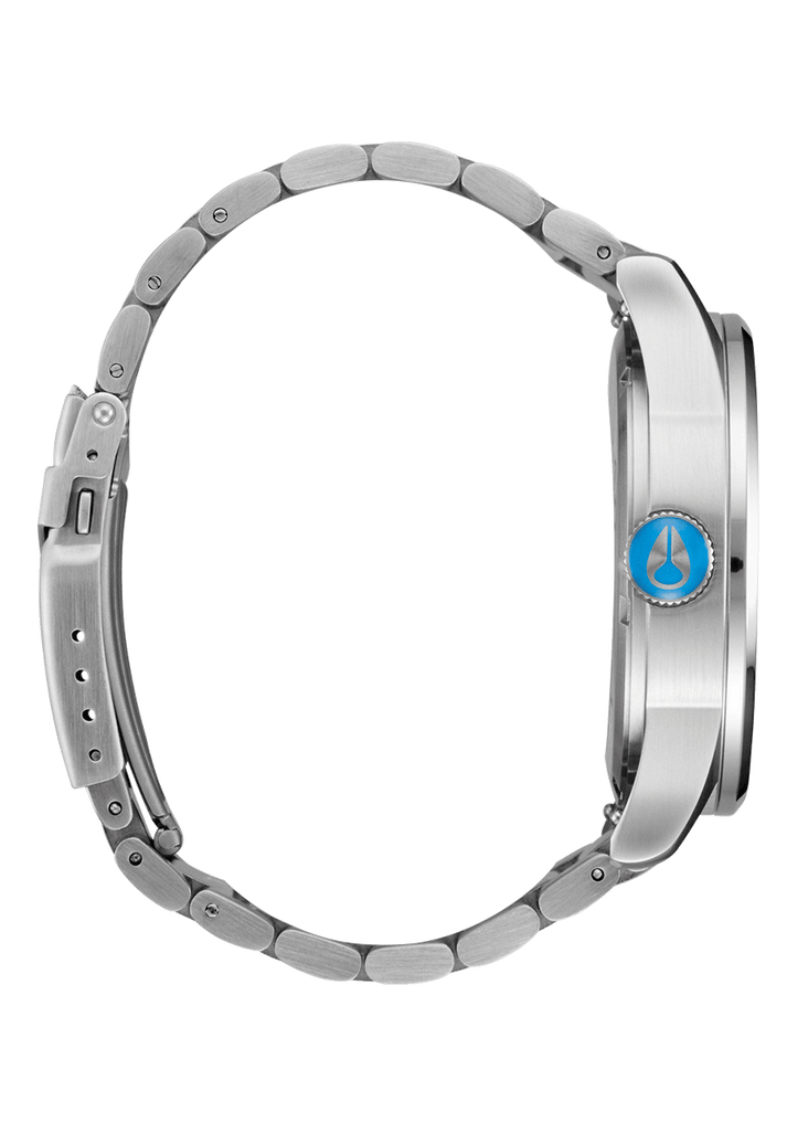 Nixon Sentry Stainless Steel - SILVER/BYRON - Sun Diego Boardshop