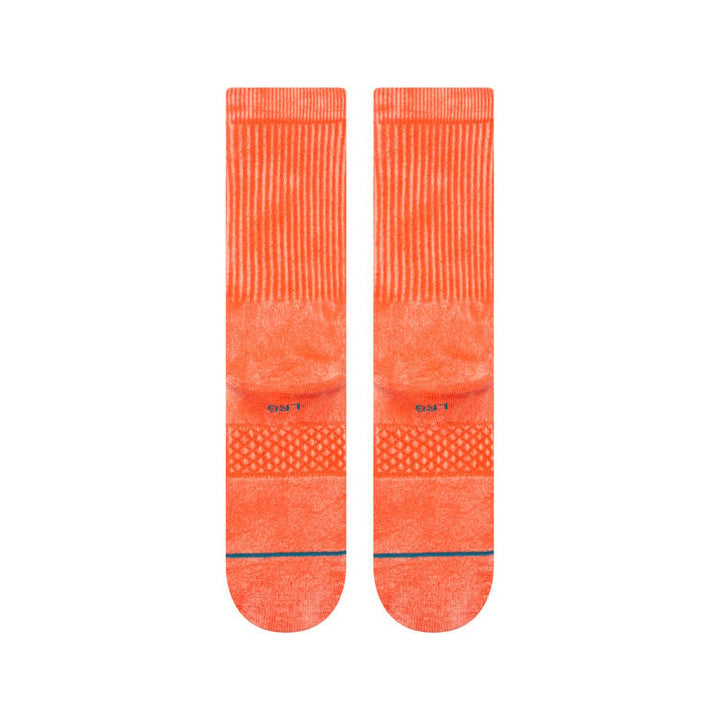 Stance Icon Dyed Crew Socks - CORAL - Sun Diego Boardshop