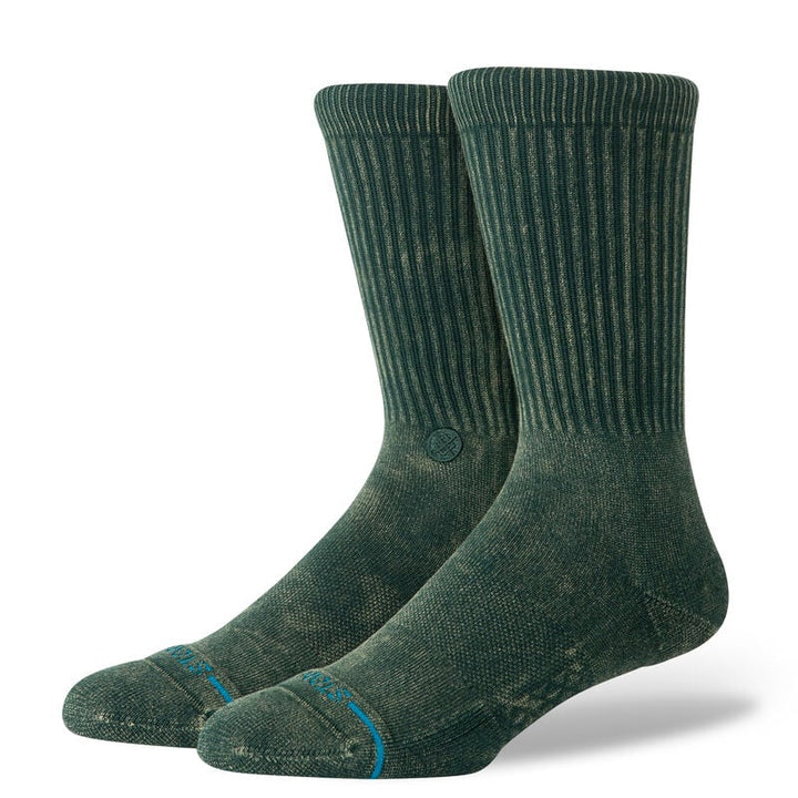 Stance Icon Crew Socks - Pine - Sun Diego Boardshop