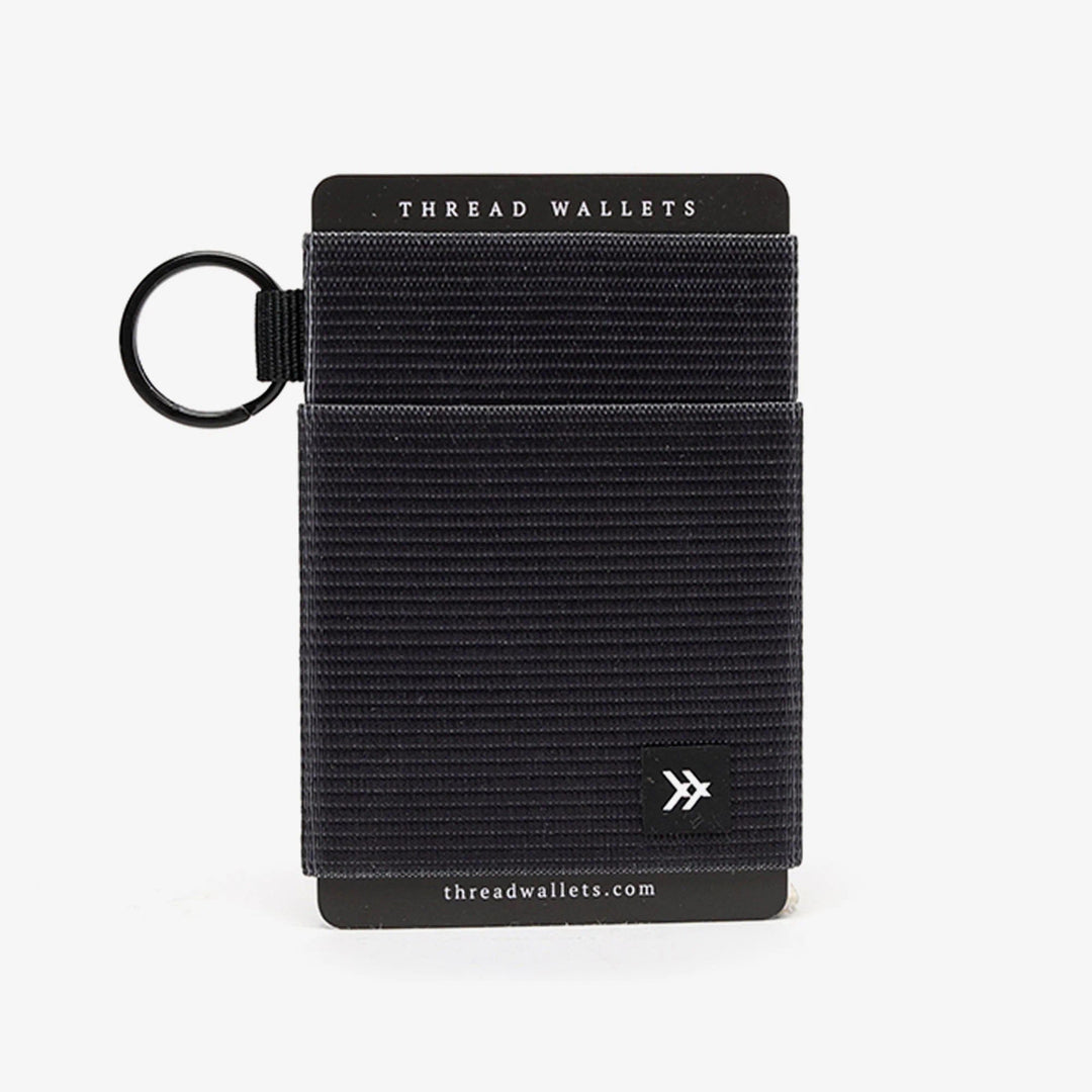 THREAD Elastic Wallet - Black - Sun Diego Boardshop