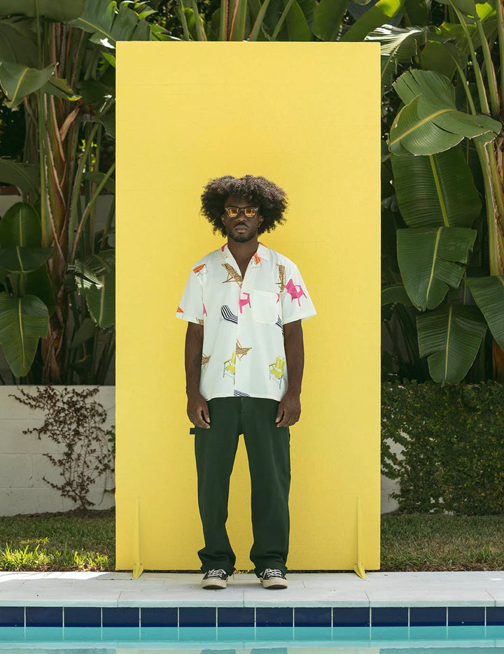 Duvin BEACH CHAIR LEISURE STRETCH BUTTONUP - ANTIQUE - Sun Diego Boardshop