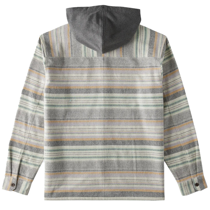 Billabong Baja Hooded Flannel Shirt - Jade Stone - Sun Diego Boardshop