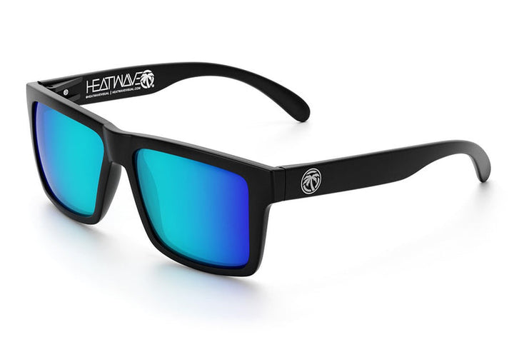 Heat Wave Visual VISE Z87 Sunglasses - BLACK FRAME/POLARIZED GALAXY - Sun Diego Boardshop