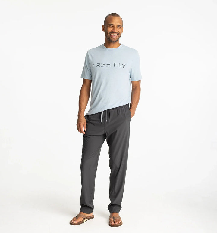 Free Fly Men's Breeze Pant - BLACK SAND - Sun Diego Boardshop