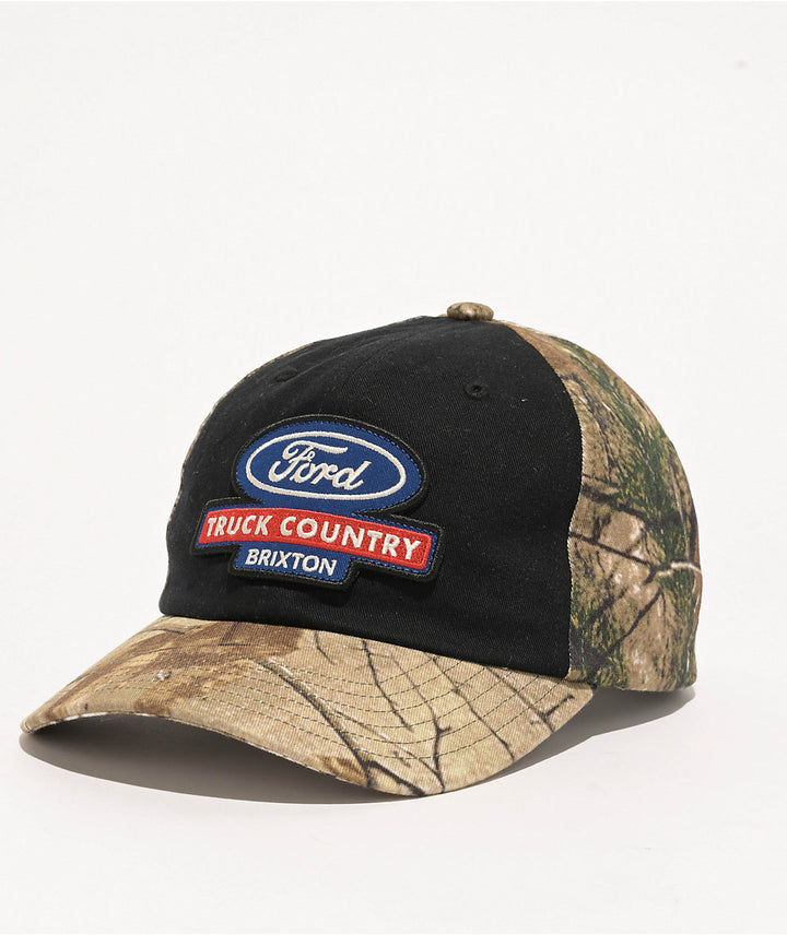 Brixton Brixton X Ford Truck Country Snapback Hat - Burnt Rubber/ Camo - Sun Diego Boardshop