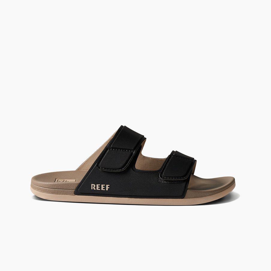 Reef Men's Cushion Tradewind Sandals - BLACK/FOSSIL - Sun Diego Boardshop