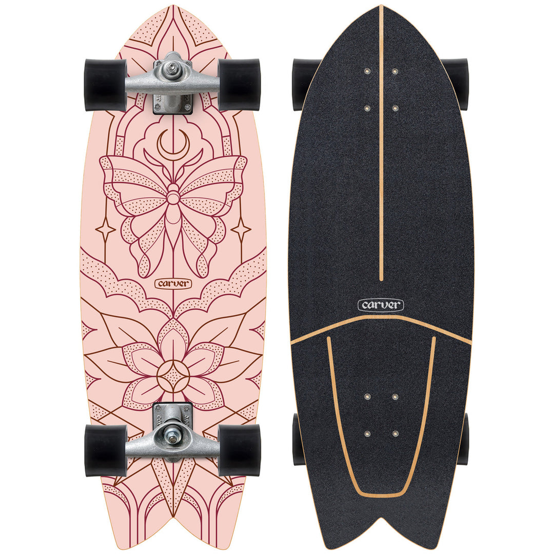 Carver CX Raw 29.25" Mariposa Surfskate Complete Deck - ASSORTED - Sun Diego Boardshop