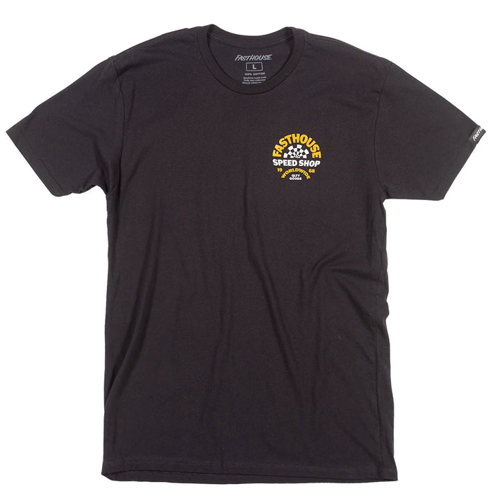 FASTHOUSE Deco Tee - BLACK - Sun Diego Boardshop