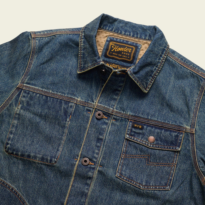 Howler Bros Denim Depot Jacket - Petty Denim Wash - Sun Diego Boardshop