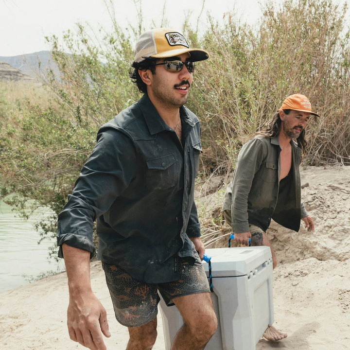 Howler Bros El Monito Surfs Badge Standard Hat - Surfs Badge: Yellow Corduroy - Sun Diego Boardshop