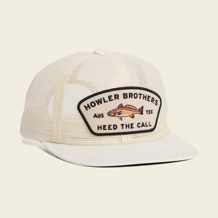 Howler Bros Redfish Feedstore Snapback - Redfish: Offwhite - Sun Diego Boardshop