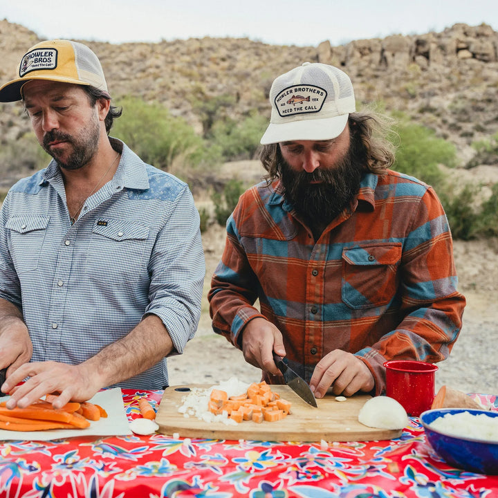 Howler Bros Redfish Feedstore Snapback - Redfish: Offwhite - Sun Diego Boardshop