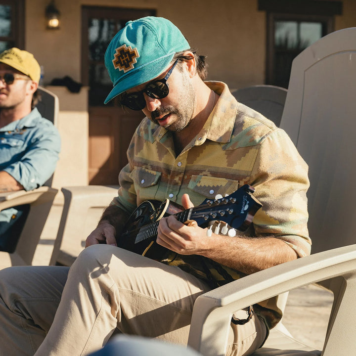 Howler Bros Sheridan Flannel - Mitla Motifs: Terracotta - Sun Diego Boardshop