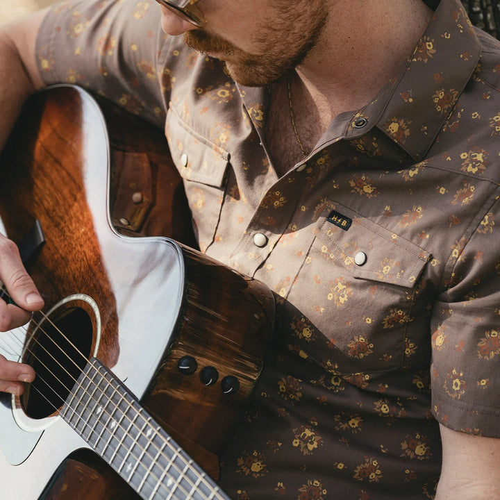 Howler Bros H Bar B Snapshirt - Bouquets: Morel - Sun Diego Boardshop