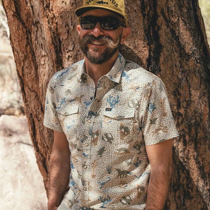 Howler Bros H Bar B Snapshirt - Ecosistema: Sand - Sun Diego Boardshop