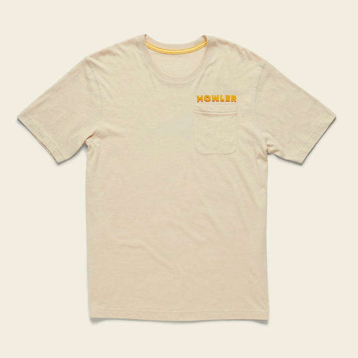 Howler Bros Osprey Prey Pocket T-Shirt - Osprey Prey: Sand Heather - Sun Diego Boardshop