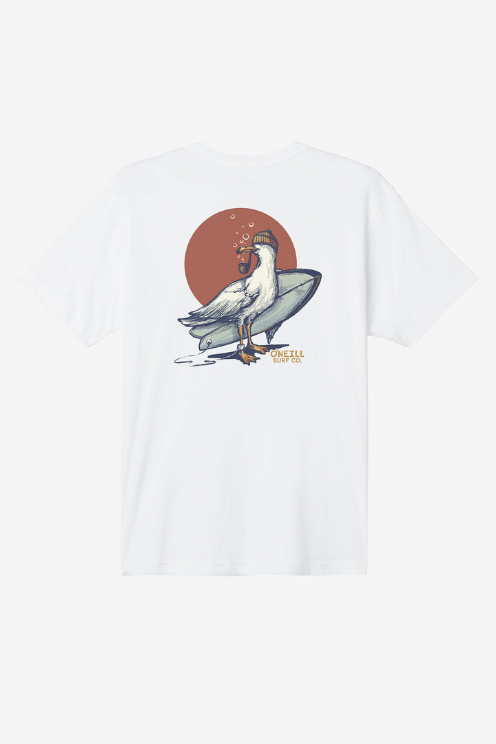 O`Neill Steven Seagull Standard Fit Tee - White - Sun Diego Boardshop