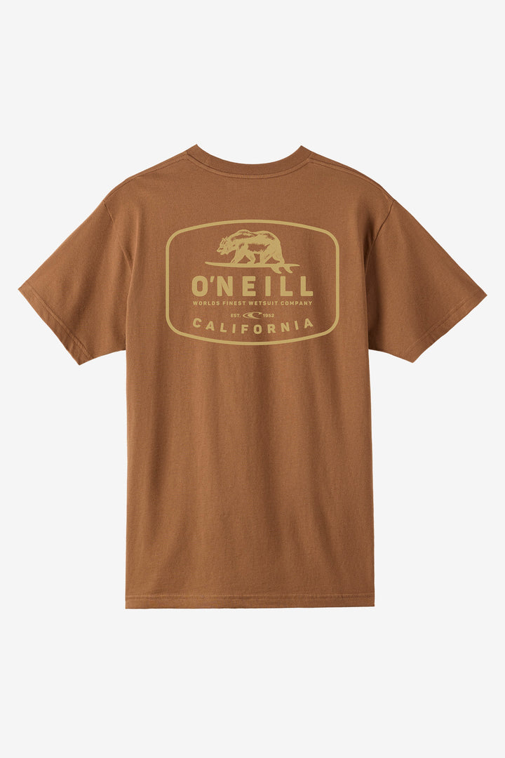 O`Neill Cali Native Standard Fit Tee - Brown - Sun Diego Boardshop