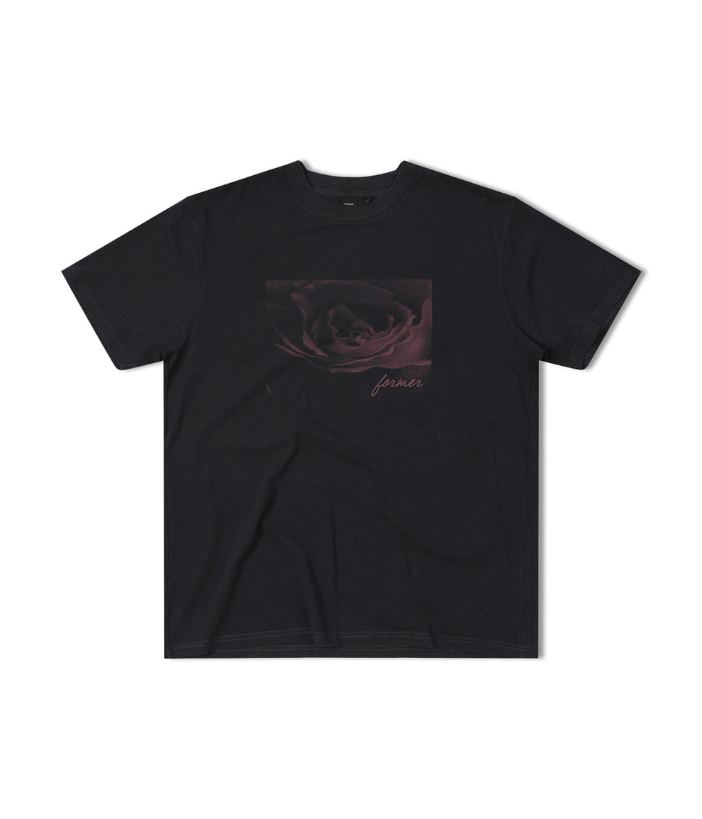 FORMER Bloom t-shirt - BLACK - Sun Diego Boardshop