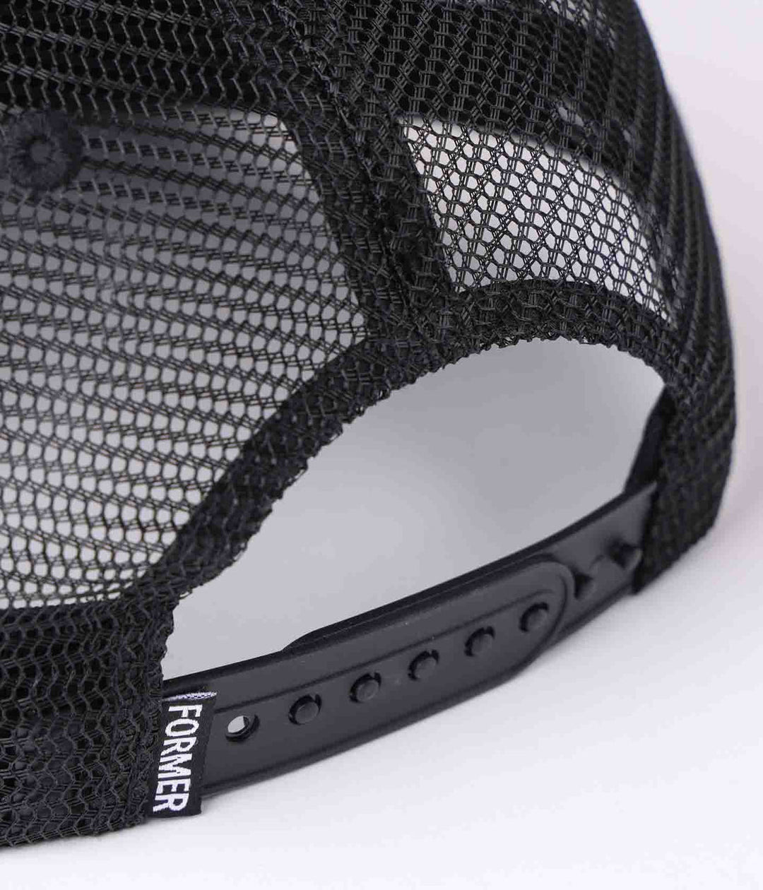 Former War Poodle Trucker Cap - Black - Sun Diego Boardshop