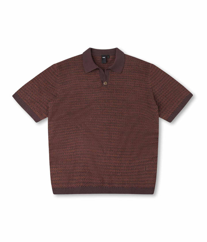Former Ag Open Collar Polo - Copper - Sun Diego Boardshop