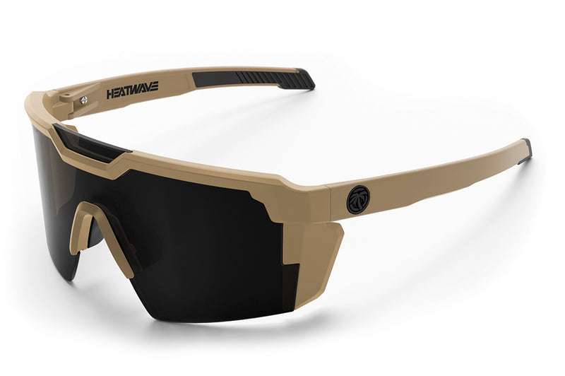 Heat Wave Visual Future Tech Sunglasses Z87+ TAN FRAME/BLACK