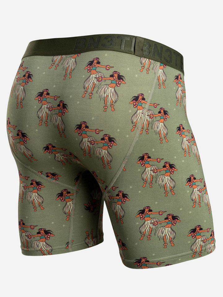 BN3TH CLASSICS BOXER BRIEF - HULA DANCERS GREEN - Sun Diego Boardshop